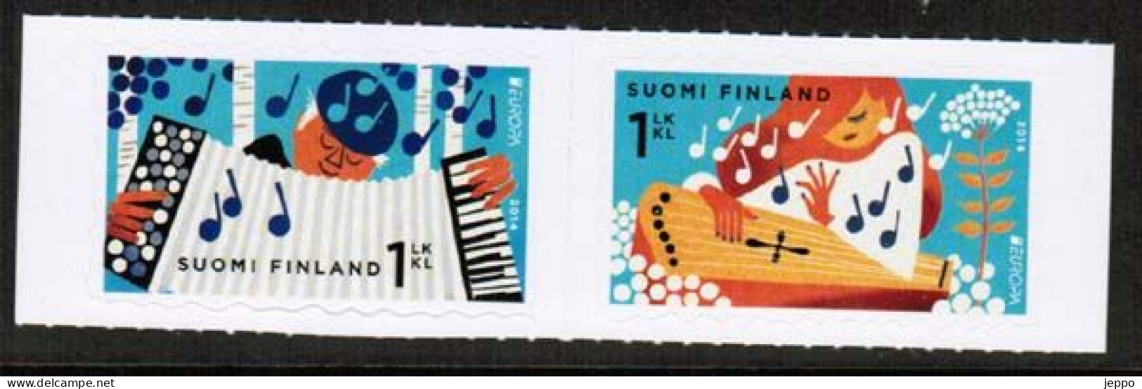 2014 Finland Europa Cept Pair MNH **. - Ongebruikt