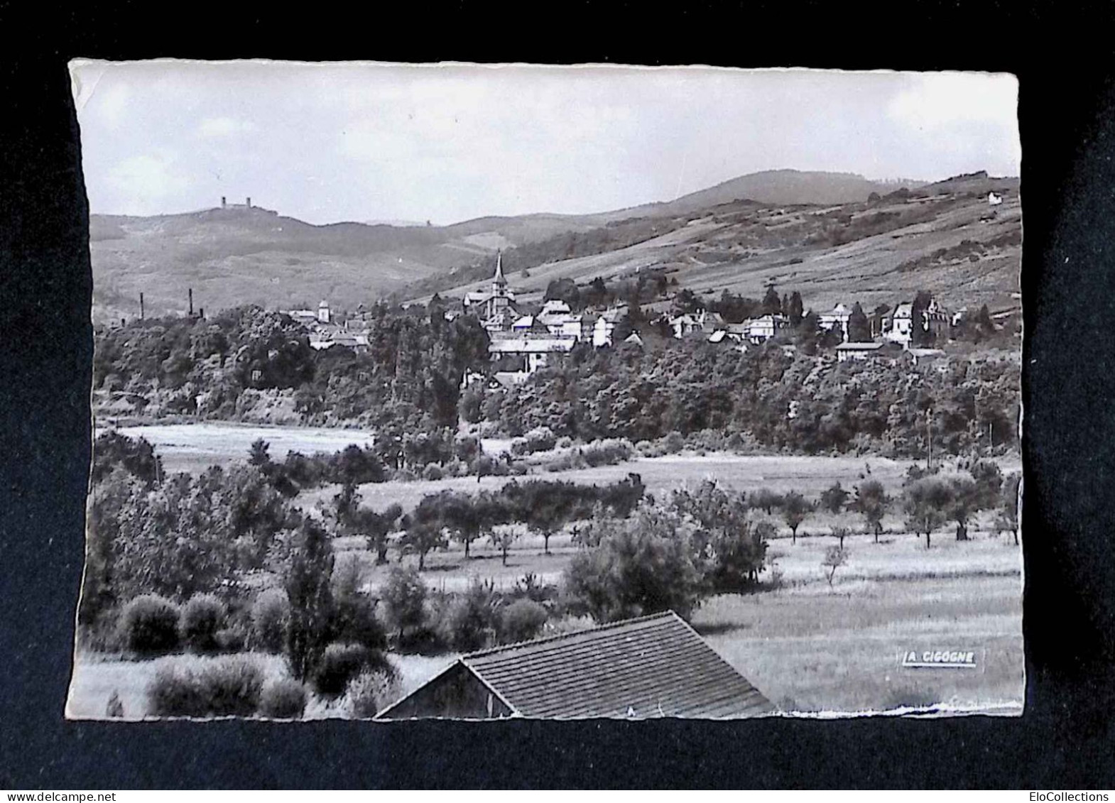 Cp, 67, Barr, Bas-Rhin, écrite, Ed. La Cigogne, Vue Vers Le Château D'Andlau - Barr