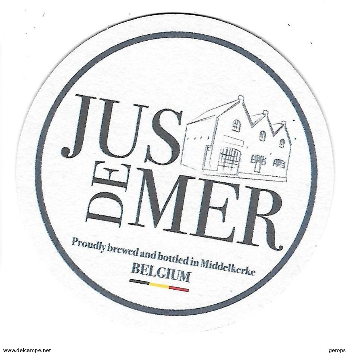 1018a Brij. Jus De Mer Middelkerke - Bierdeckel