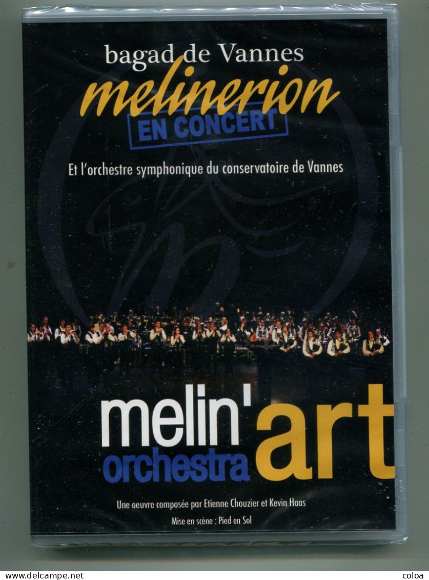 Bretagne Musique Bretonne Bagad De Vannes Melinerion Melin'art Orchestra - Concert Et Musique