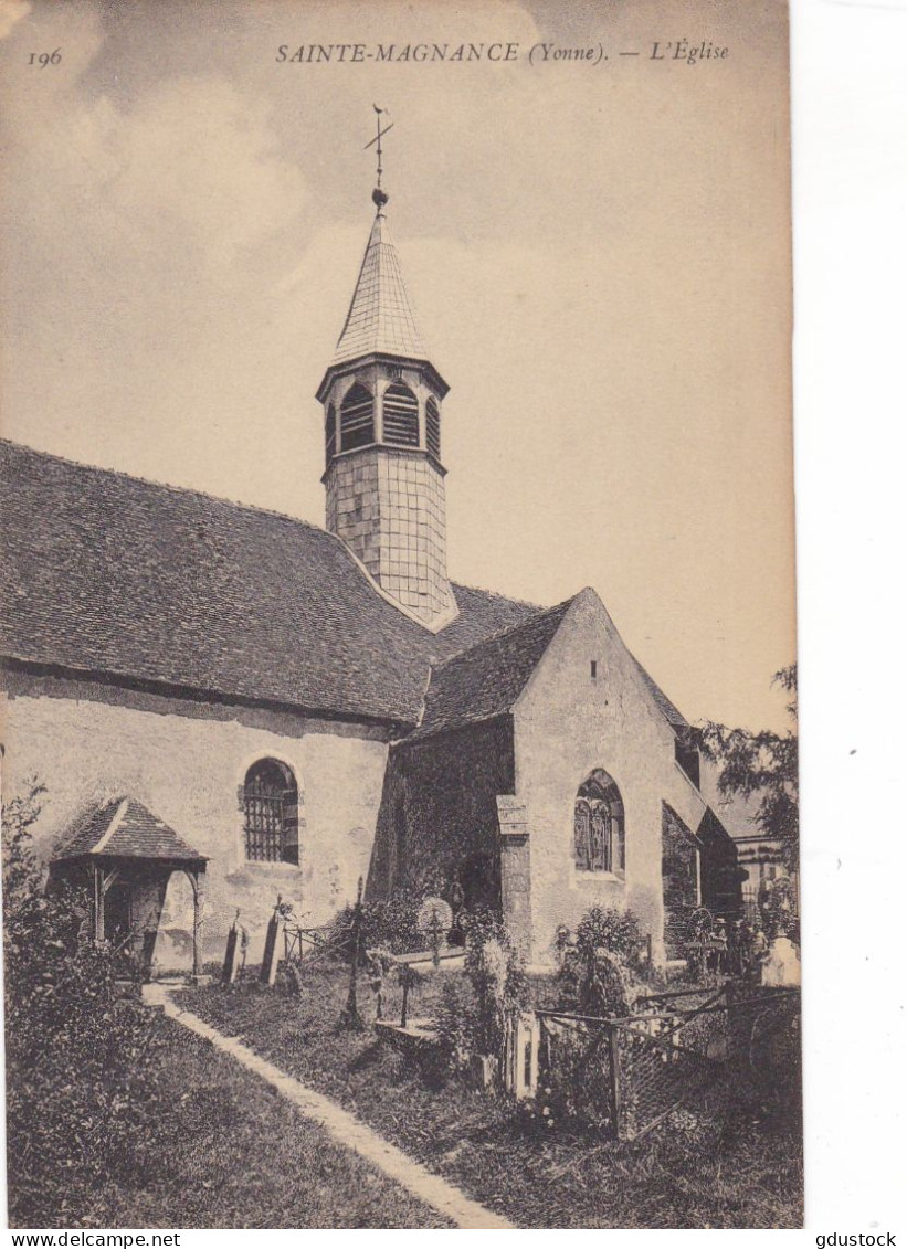 Yonne - Sainte-Magnance - L'Eglise - Neuvy Sautour