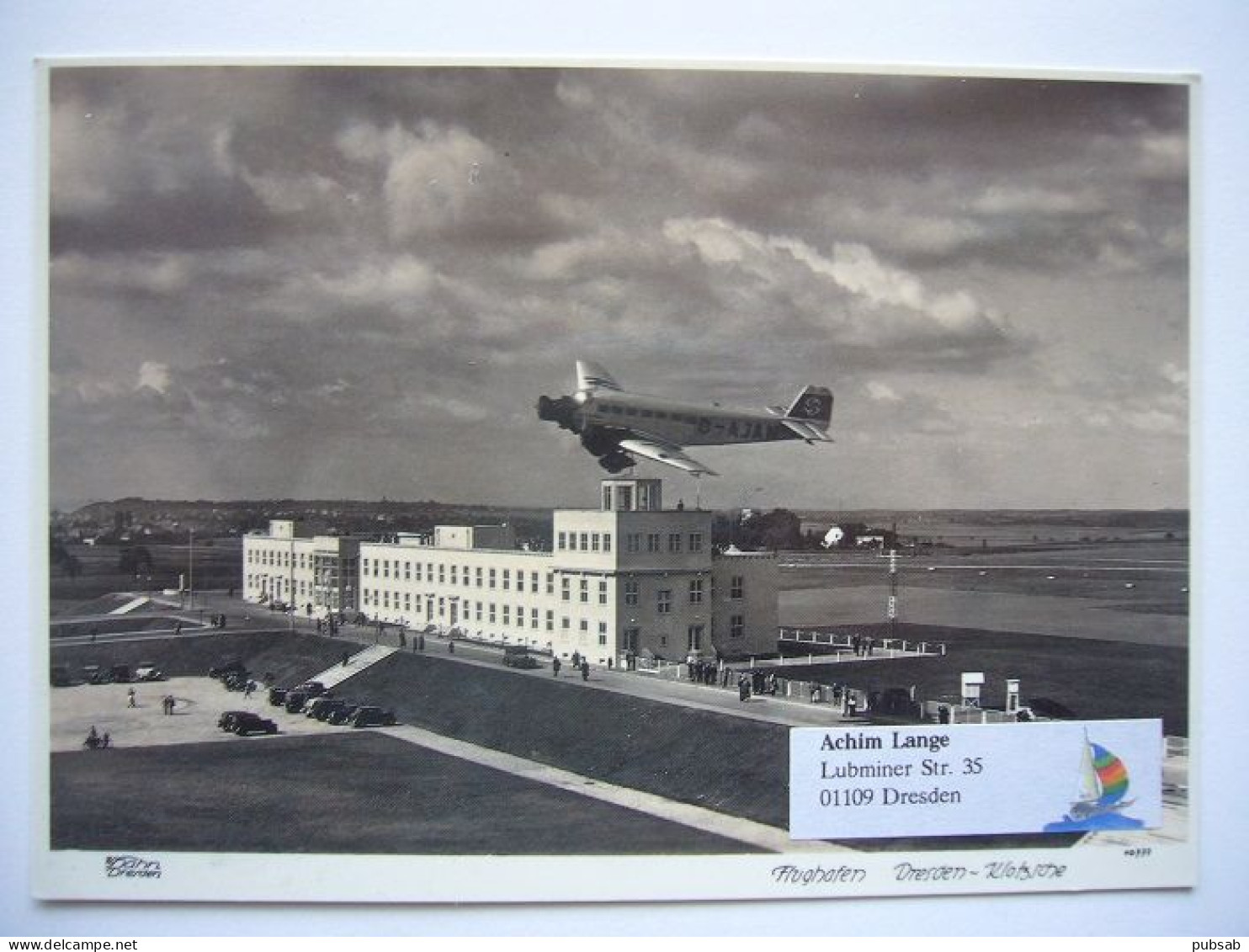 Avion / Airplane / LUFTHANSA / Junkers Ju 52 / Seen At Dresden Airport / Flughafen / Aéroport - 1919-1938: Entre Guerres