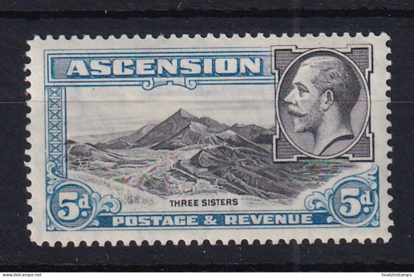 Ascension: 1934   KGV - Pictorial    SG26    5d    MH - Ascensione