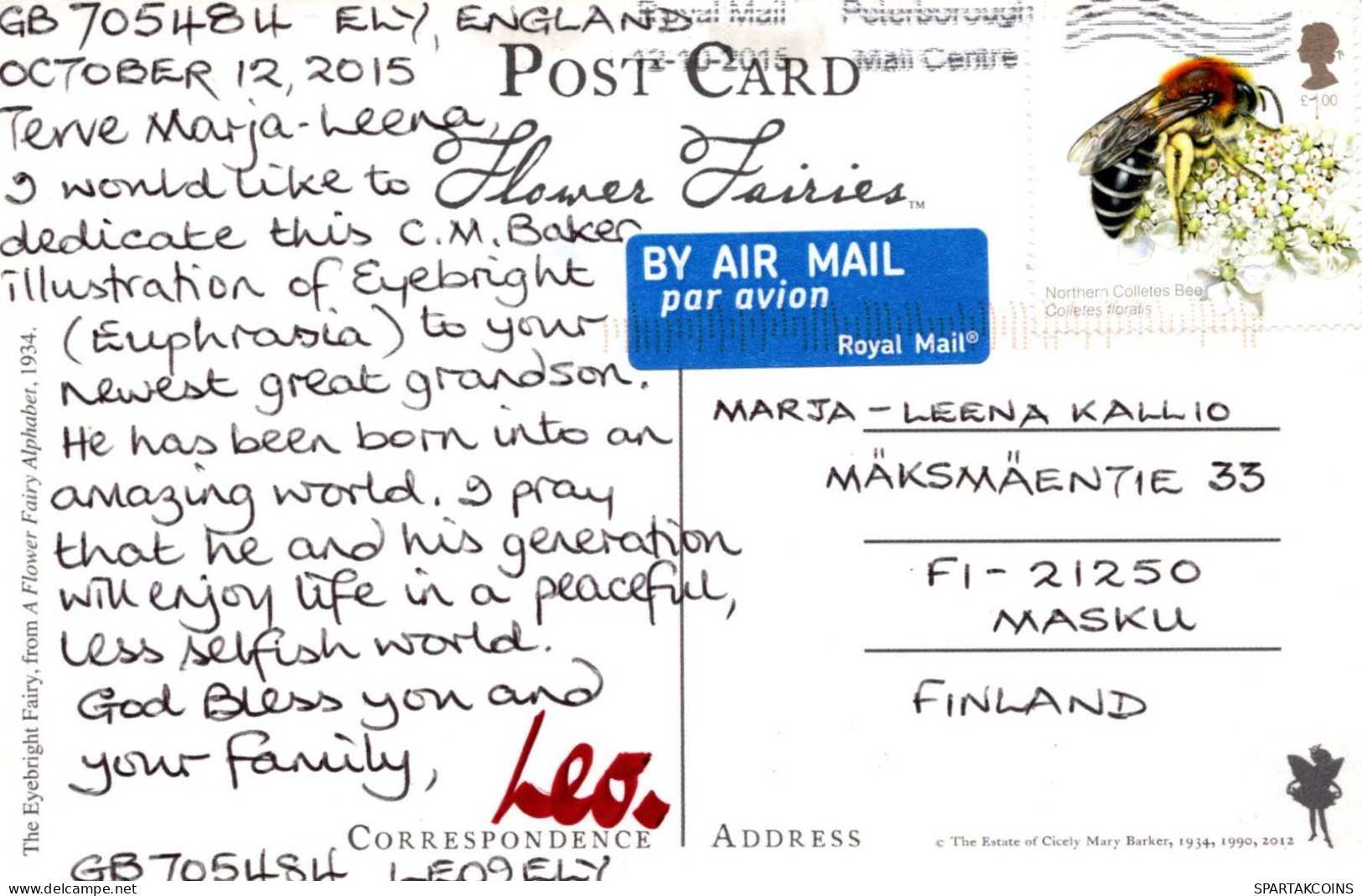 HUMOR DIBUJOS ANIMADOS Vintage Tarjeta Postal CPSM #PBV784.A - Humour