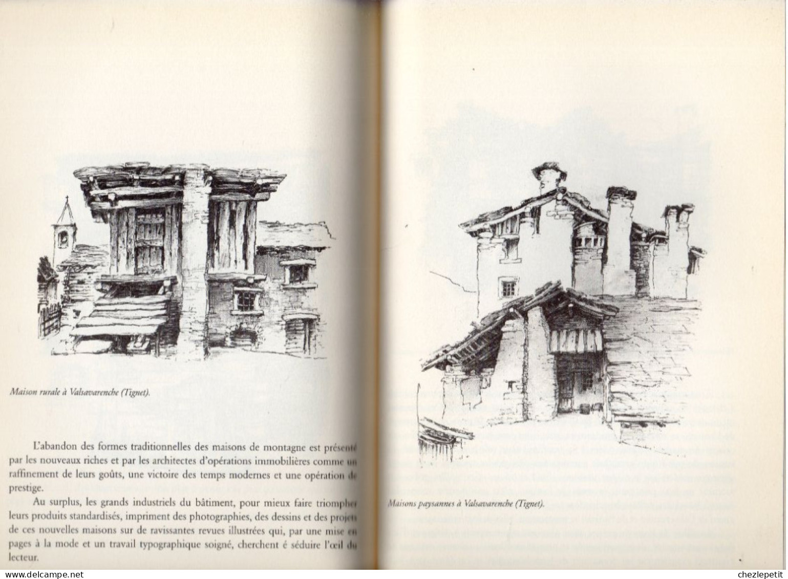 LES CONSTANTES DE L'ARCHITECTURE VALDOTAINE Vol. 2ème ROBERT BERTON Val D'Aoste - History