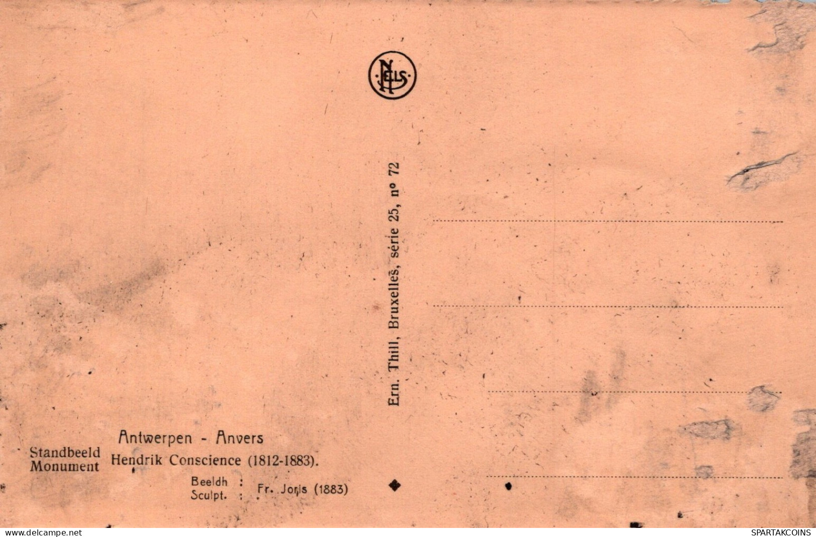 BÉLGICA AMBERES Postal CPA #PAD482.A - Antwerpen