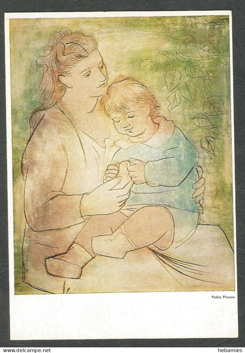 PABLO PICASSO : MOTHER And CHILD - 1881 - The BALTIMORE MUSEUM Of ART - CONE COLLECTION - - Pintura & Cuadros