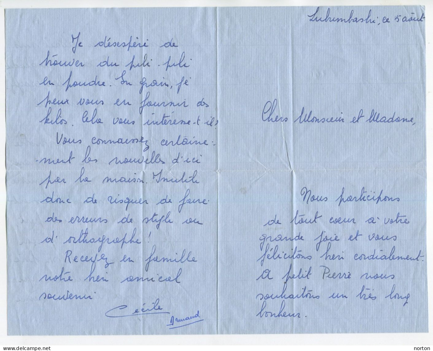 Congo Elisabethville Oblit. Keach 12B(M)1 Sur C.O.B. 286B+287A+288 Sur Lettre Vers Neufchâteau Le 06/08/1955 - Lettres & Documents