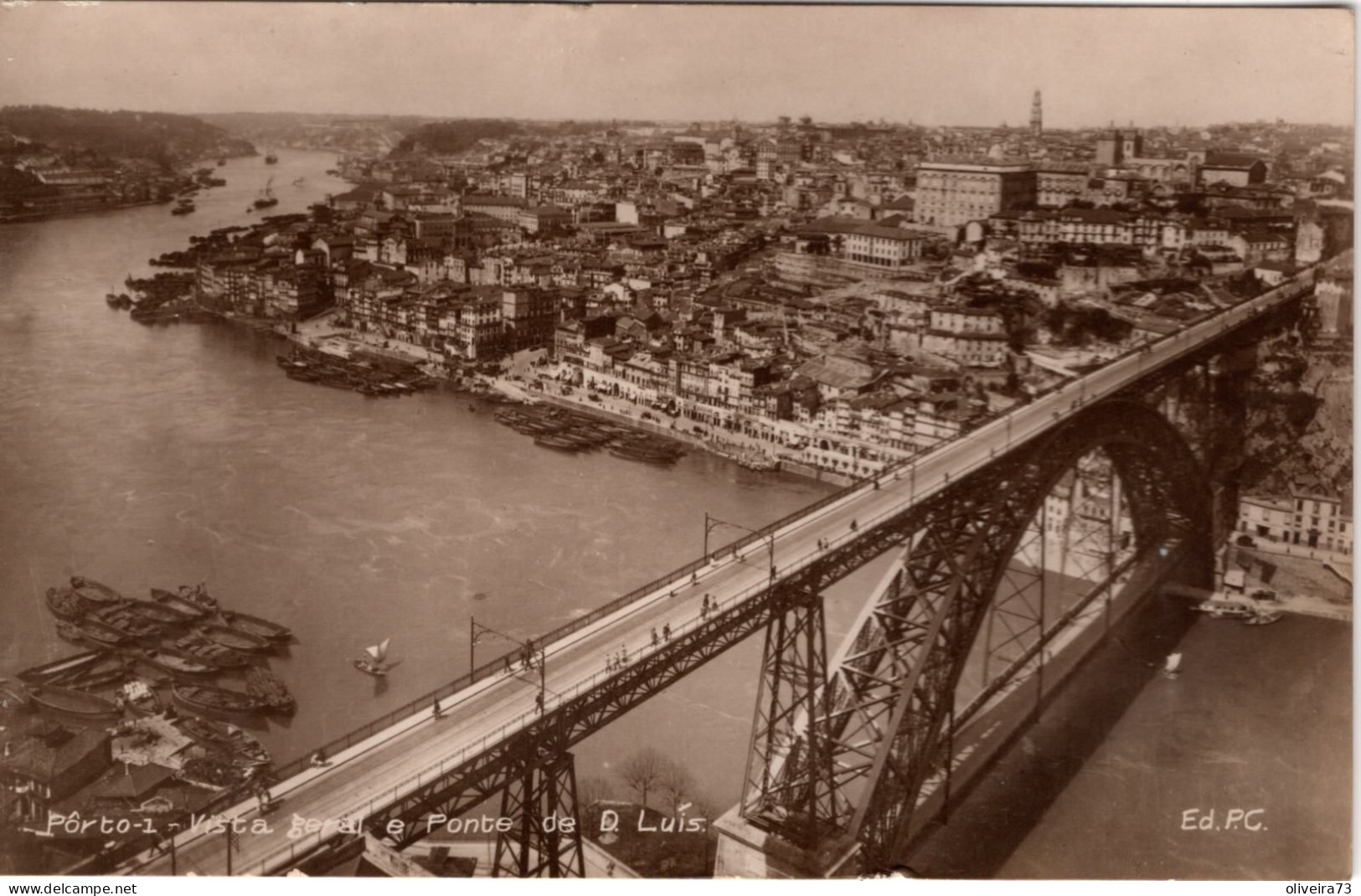 PORTO - Vista Geral E Ponte De D. Luís - PORTUGAL - Porto