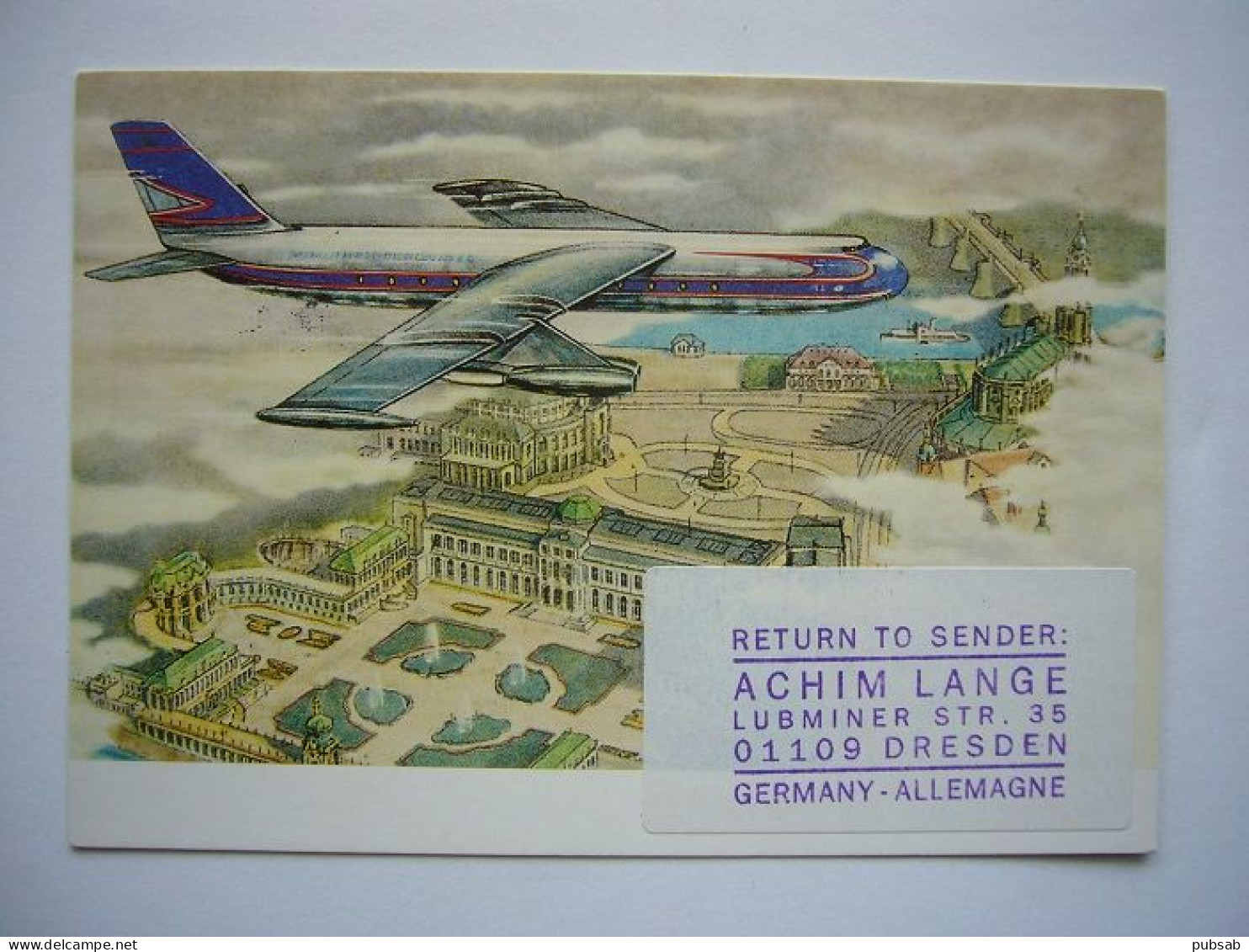 Avion / Airplane / LUFTHANSA / Baade 152 / Flughafenfest Dresden - 1946-....: Era Moderna