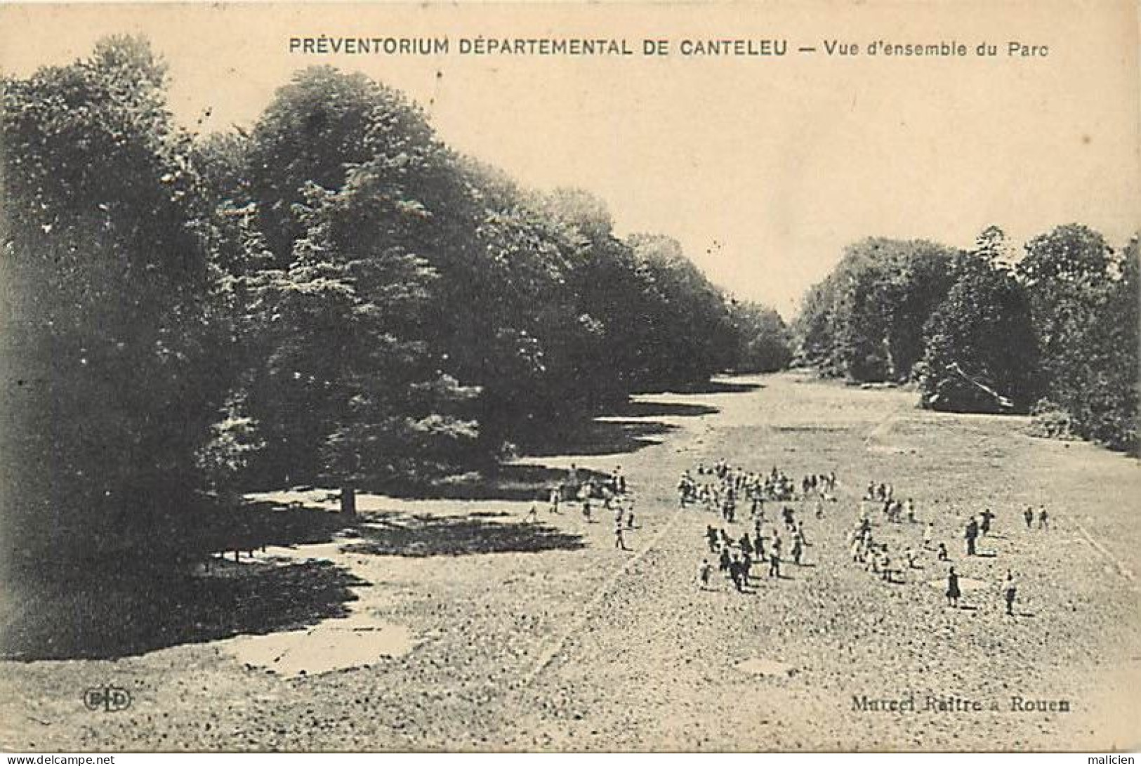 - Dpts Div.-ref-BN324- Seine Maritime - Canteleu - Préventorium Départemental - Vue D Ensemble Du Parc - Santé - - Canteleu