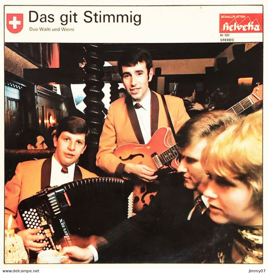 Duo Walti Und Werni - Das Git Stimmig (LP, Album) - Disco & Pop