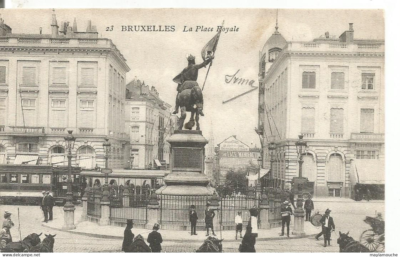 Bruxelles Place  Royale  Tram ( Leo - Squares