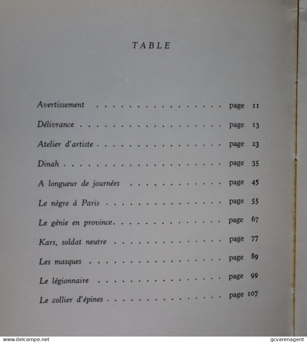 SIMONE BERGMANS - LE COLLIER D'EPINES - DESSINS CECILE CAUTERMANS - REDELIJKE STAAT - 119 BLZ - N° 85 DE 700 LIVRES  VOI