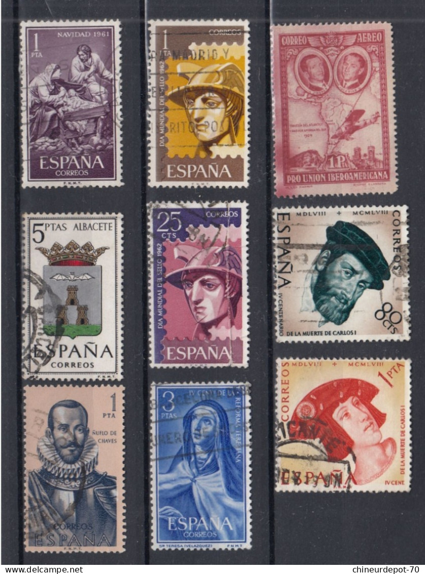 TIMBRES ESPANA ESPAGNE SPAIN NON Classés - Sonstige & Ohne Zuordnung