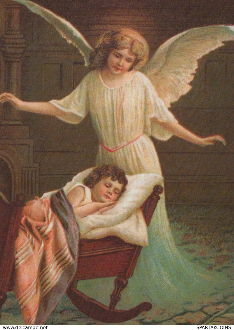 ANGEL CHRISTMAS Holidays Vintage Postcard CPSM #PAH290.GB - Anges