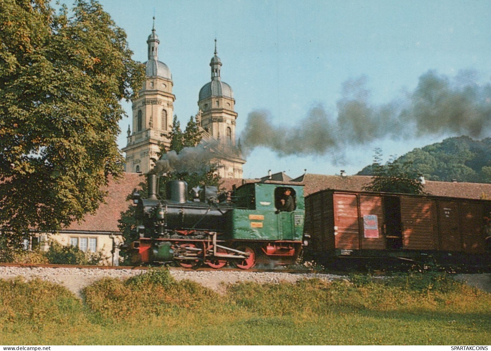 TRAIN RAILWAY Transport Vintage Postcard CPSM #PAA977.GB - Trenes