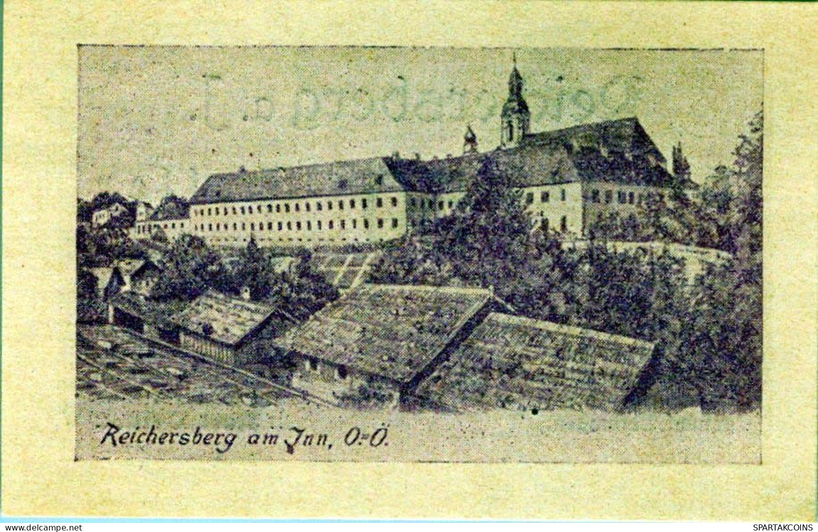 50 HELLER 1920 Stadt REICHERSBERG Oberösterreich Österreich Notgeld #PD953 - Lokale Ausgaben