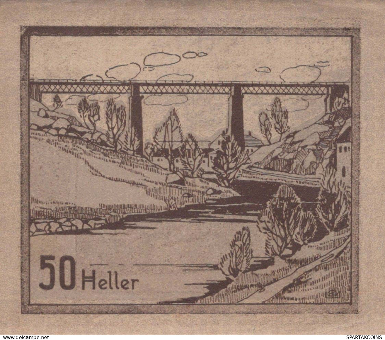 50 HELLER 1920 Stadt Prägraten In Tirol Österreich Notgeld Banknote #PE456 - [11] Emissions Locales