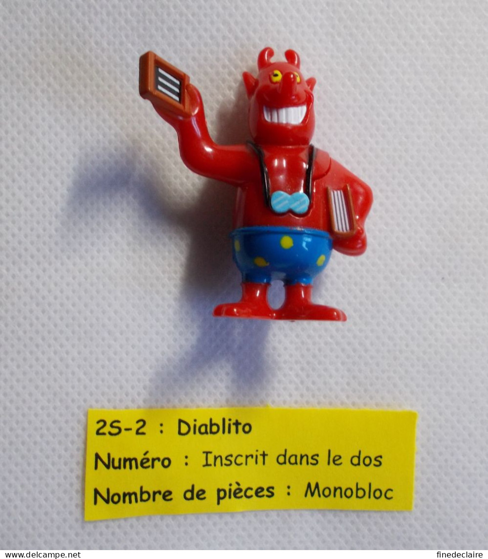 Kinder - Magic Lessons - Diablito - 2S 02 - Sans BPZ - Monoblocchi