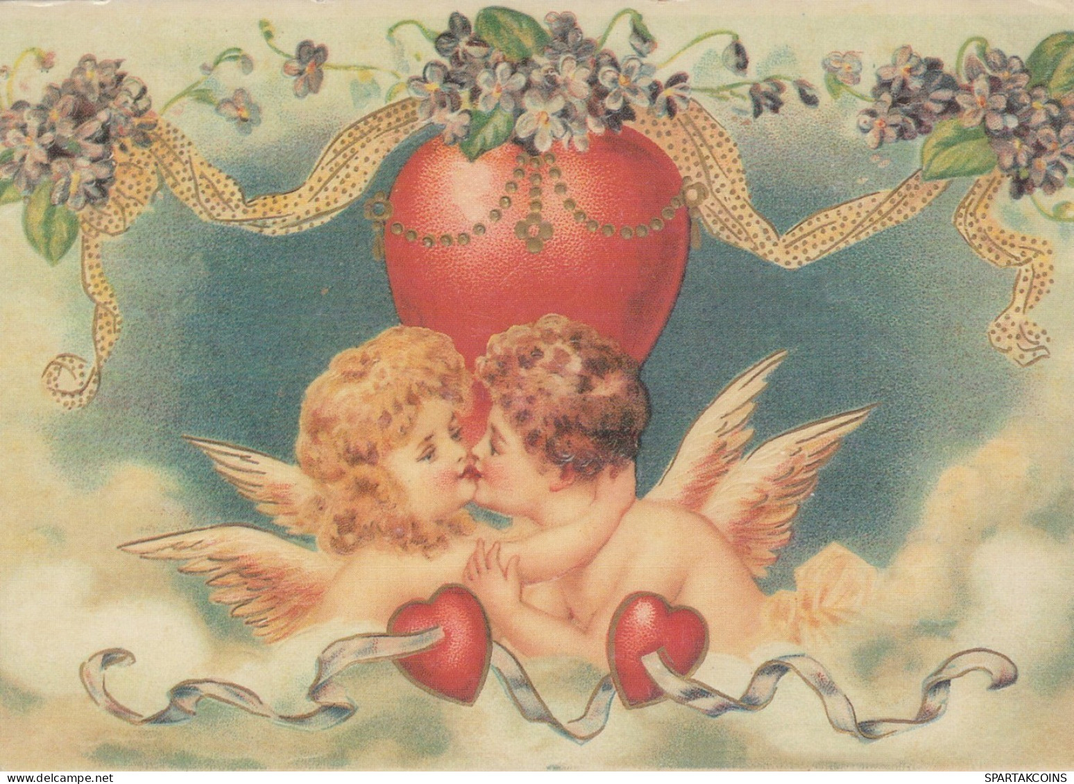 ÁNGEL NAVIDAD Vintage Tarjeta Postal CPSM #PAJ045.ES - Anges