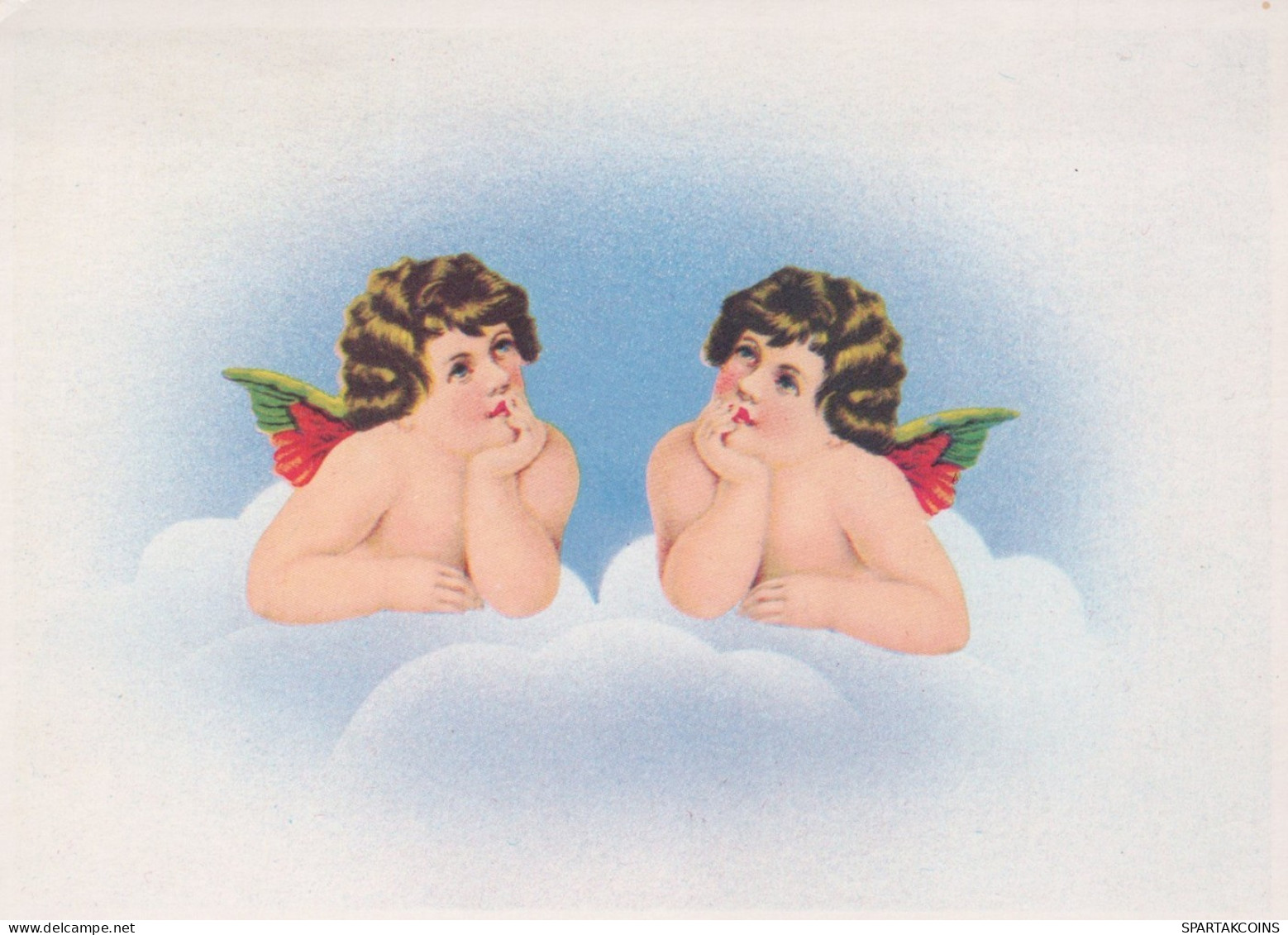 ÁNGEL NAVIDAD Vintage Tarjeta Postal CPSM #PAH037.ES - Anges