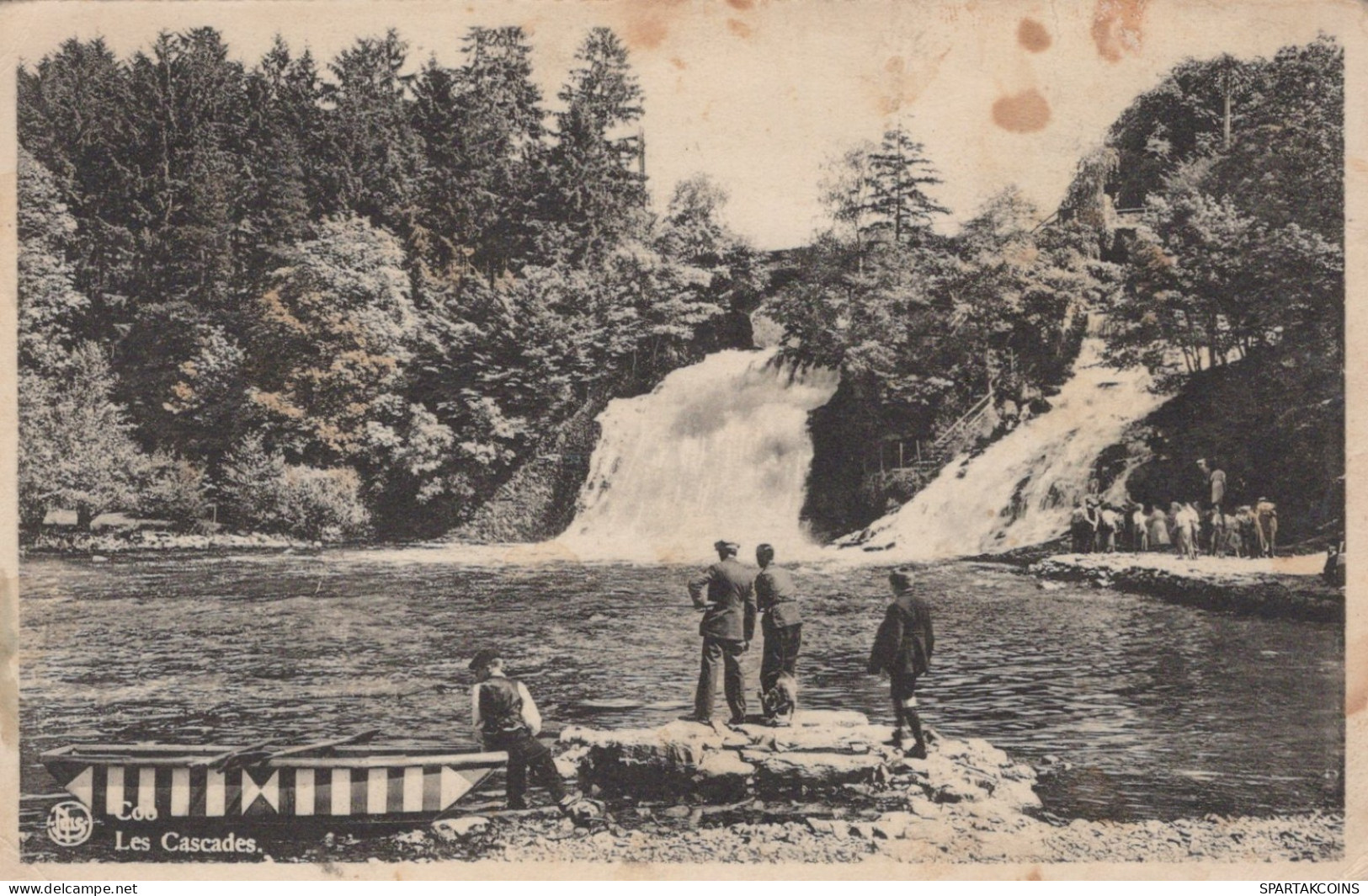 BELGIUM COO WATERFALL Province Of Liège Postcard CPA #PAD118.GB - Stavelot