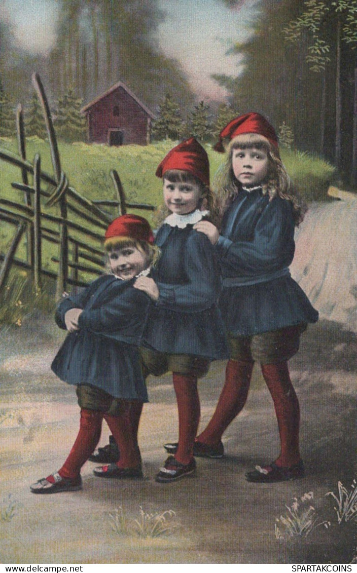 CHILDREN Portrait Vintage Postcard CPSMPF #PKG879.GB - Abbildungen