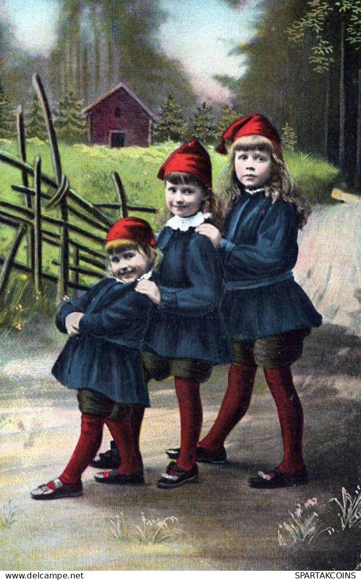 CHILDREN Portrait Vintage Postcard CPSMPF #PKG879.GB - Abbildungen