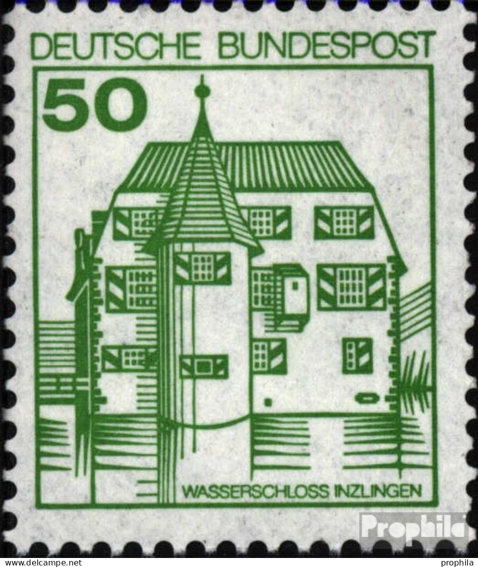 BRD 1038A I R Mit Zählnummer Postfrisch 1980 Burgen Und Schlösser - Unused Stamps