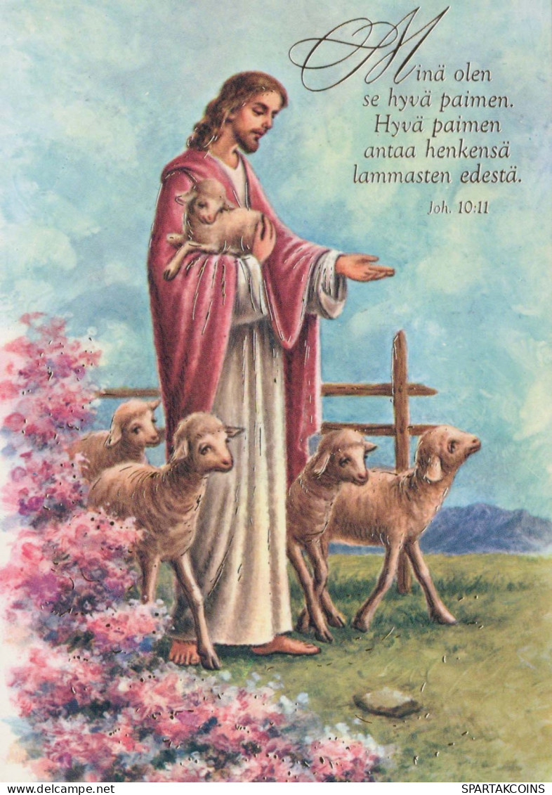 JESUS CHRIST Christianity Religion Vintage Postcard CPSM #PBP772.GB - Jezus