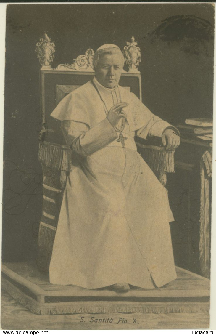 PAPA S. SANTITà PIO X 1907 - Pausen