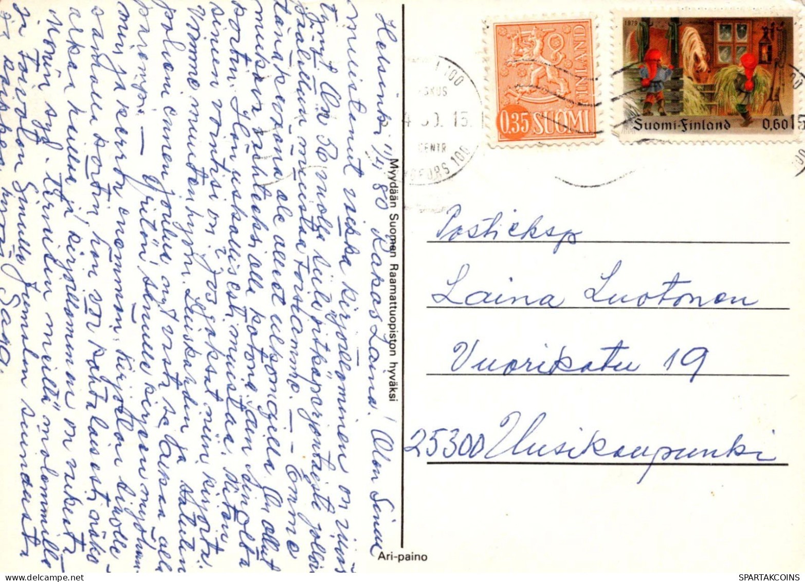 FLEURS Vintage Carte Postale CPSM #PAR227.FR - Flores