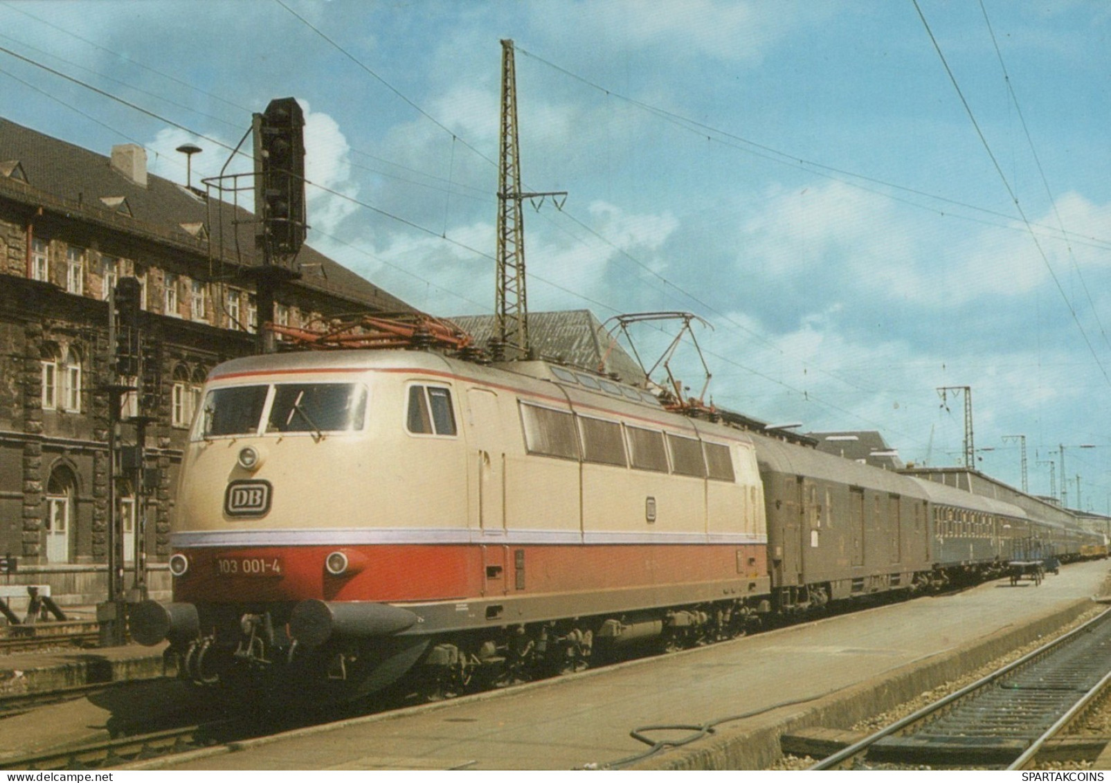 Transport FERROVIAIRE Vintage Carte Postale CPSM #PAA853.FR - Trenes