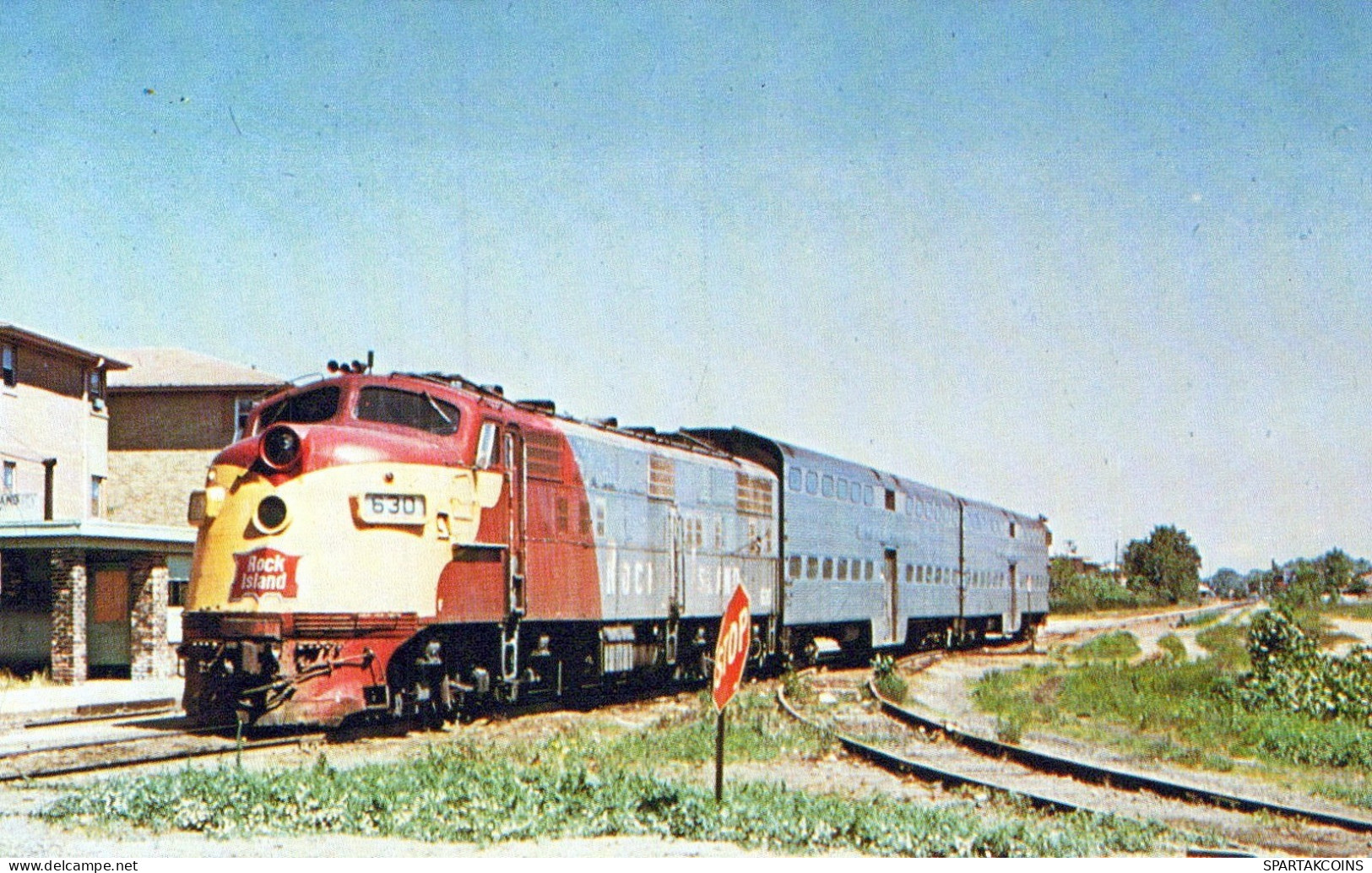 Transport FERROVIAIRE Vintage Carte Postale CPSMF #PAA518.FR - Trenes