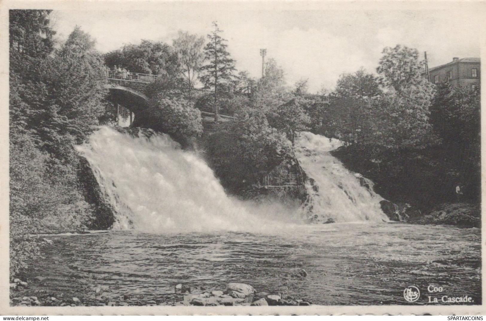 BÉLGICA CASCADA DE COO Provincia De Lieja Postal CPA Unposted #PAD182.ES - Stavelot