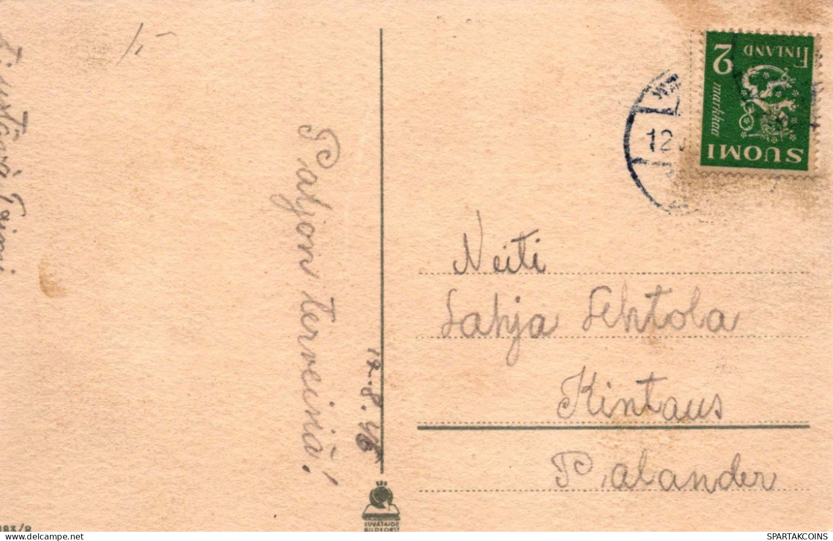 NIÑOS Retrato Vintage Tarjeta Postal CPSMPF #PKG819.ES - Ritratti