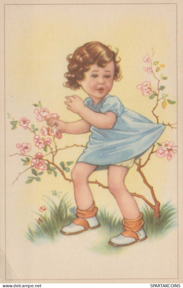 NIÑOS NIÑOS Escena S Paisajes Vintage Tarjeta Postal CPSMPF #PKG637.ES - Scene & Paesaggi