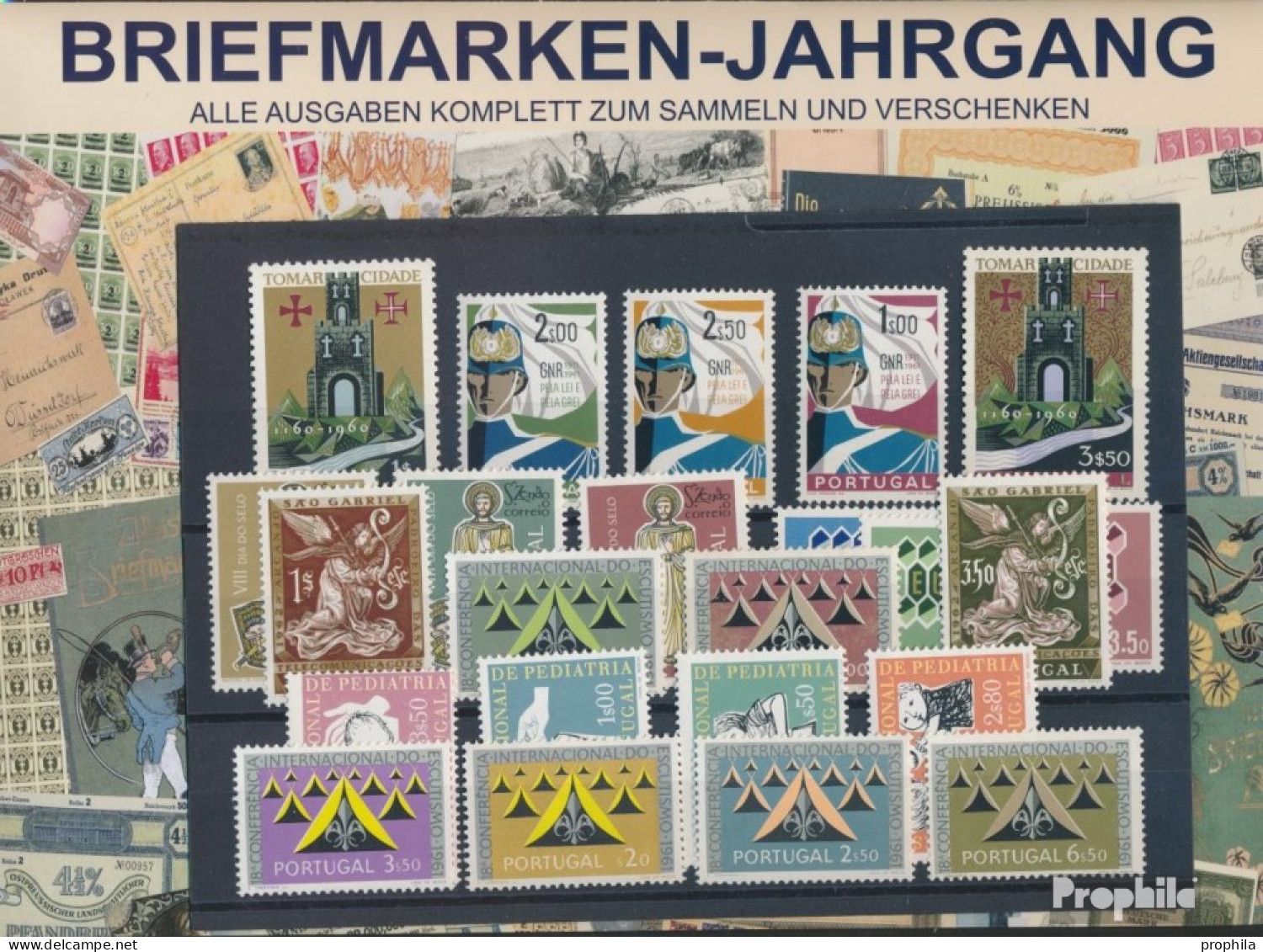 Portugal Postfrisch 1962 Kompletter Jahrgang In Sauberer Erhaltung - Unused Stamps