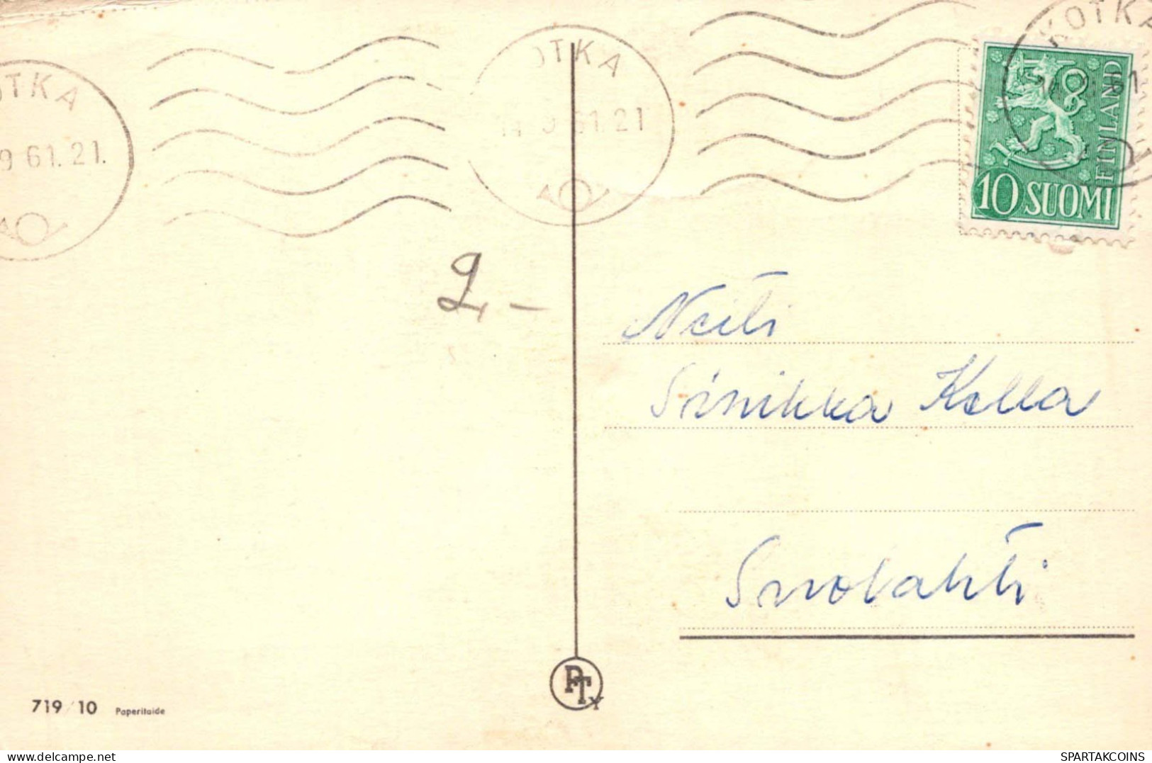 FLORES Vintage Tarjeta Postal CPA #PKE711.ES - Flores