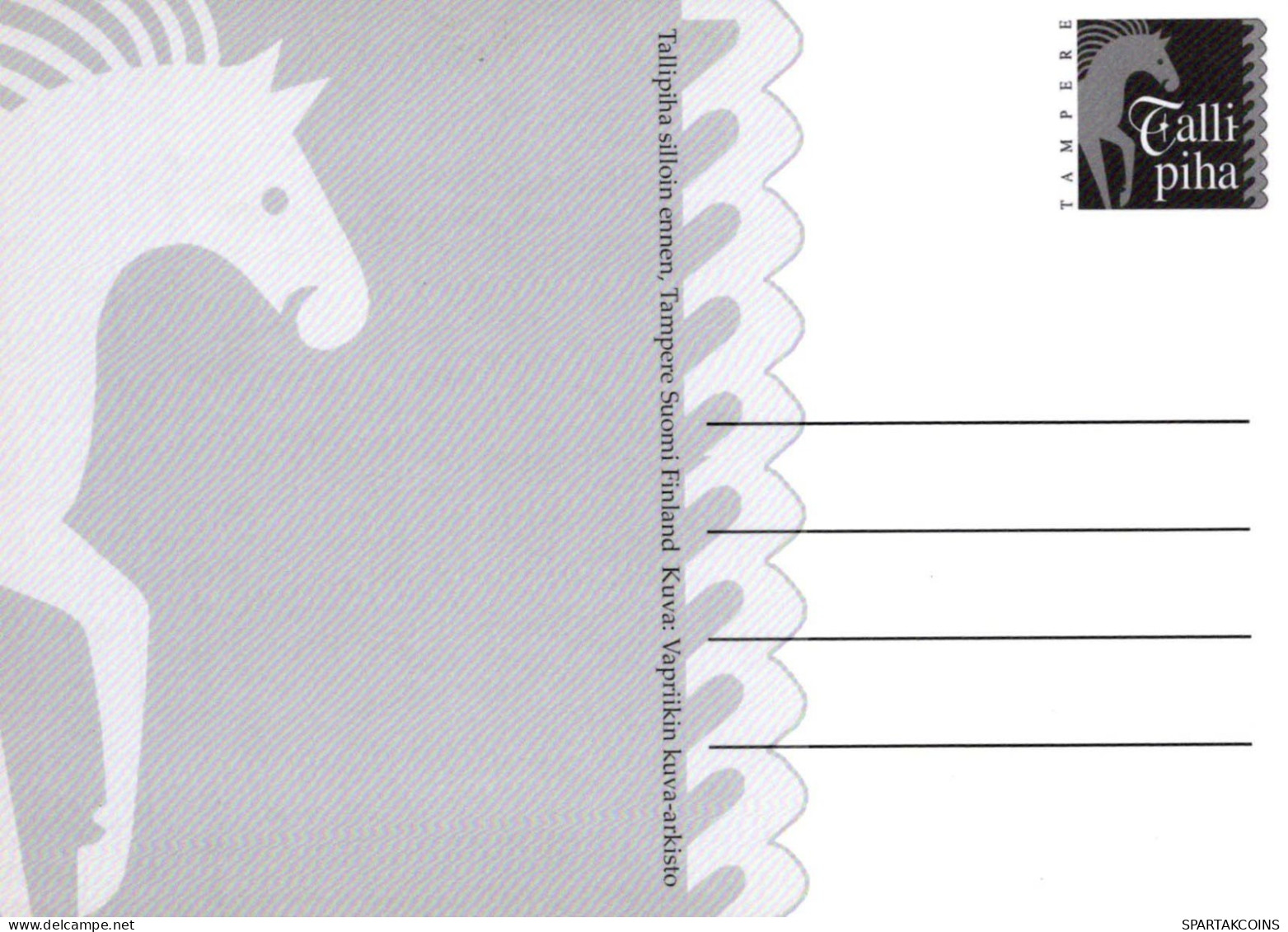 CABALLO Animales Vintage Tarjeta Postal CPSM #PBR921.ES - Pferde