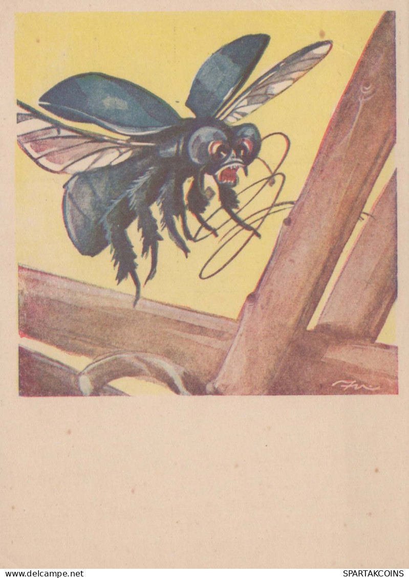 INSECTOS Animales Vintage Tarjeta Postal CPSM #PBS503.ES - Insecten