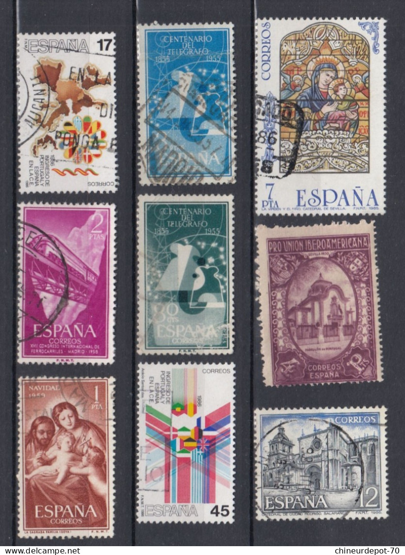 TIMBRES ESPANA ESPAGNE SPAIN NON Classés - Other & Unclassified