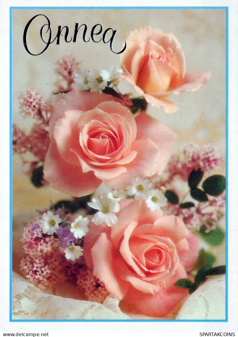 FLOWERS Vintage Ansichtskarte Postkarte CPSM #PAR889.DE - Flores