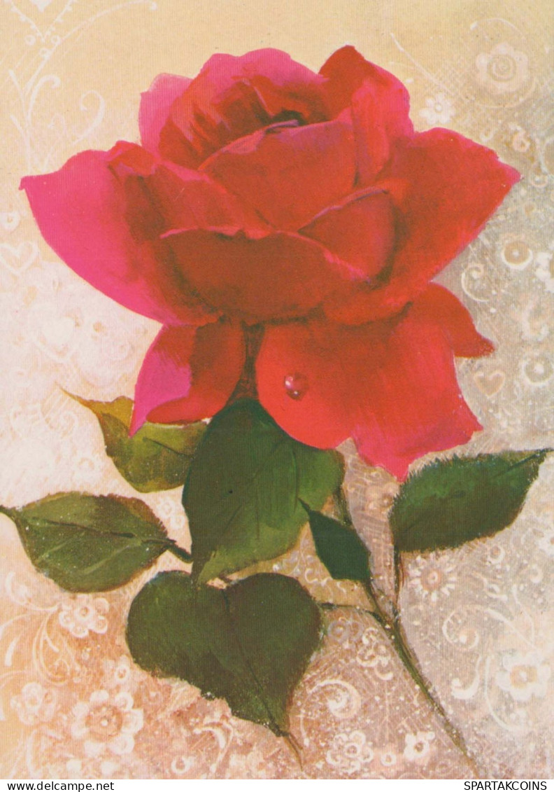 FLOWERS Vintage Ansichtskarte Postkarte CPSM #PAS250.DE - Flores