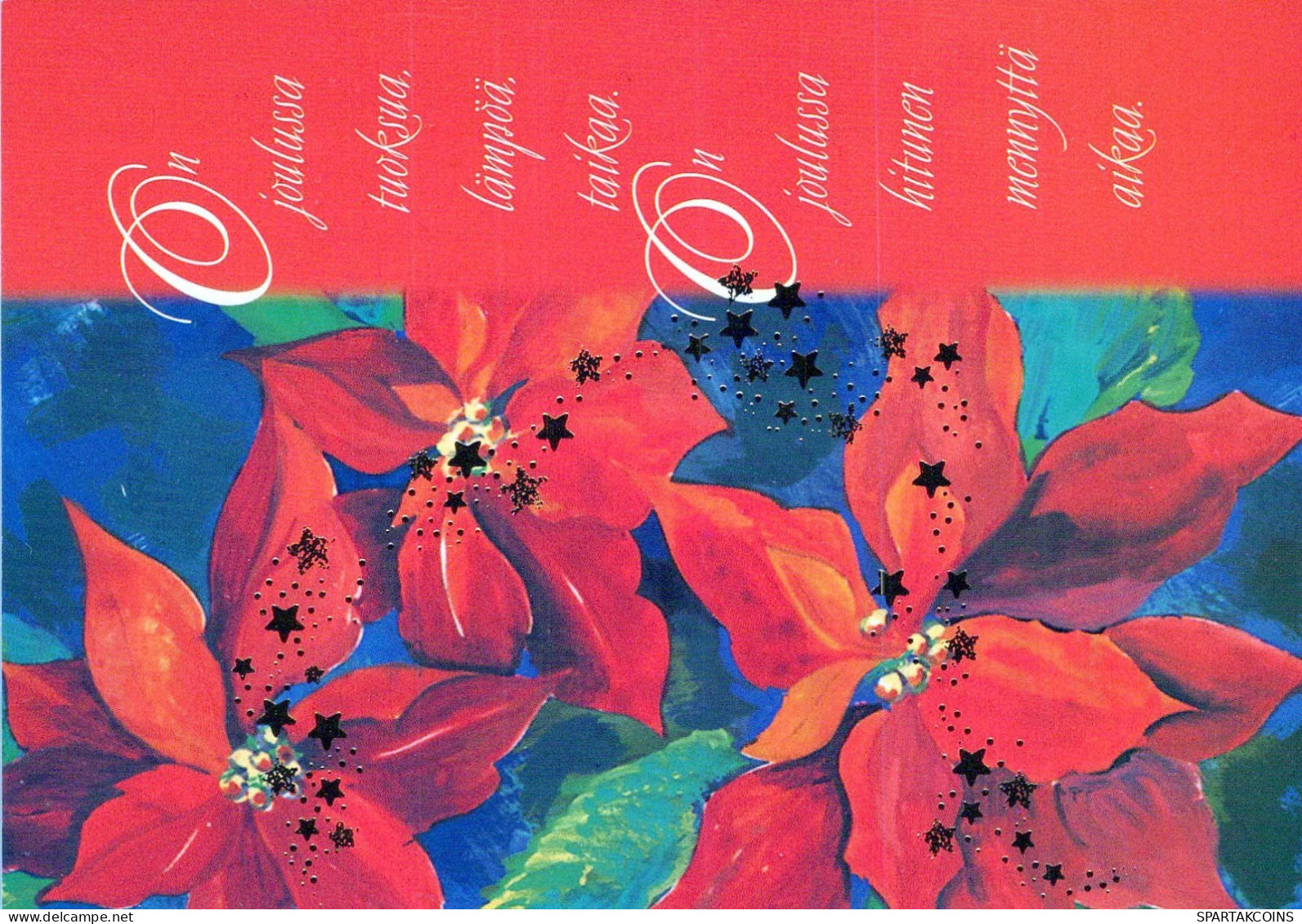 FLOWERS Vintage Ansichtskarte Postkarte CPSM #PAR829.DE - Bloemen