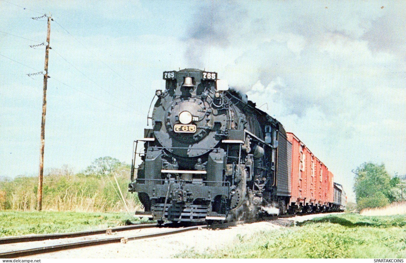 ZUG Schienenverkehr Eisenbahnen Vintage Ansichtskarte Postkarte CPSMF #PAA442.DE - Trenes