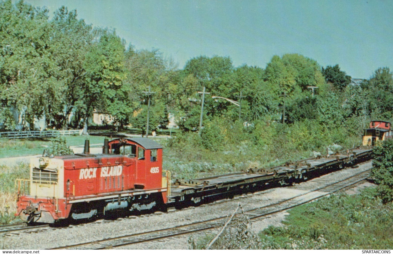 ZUG Schienenverkehr Eisenbahnen Vintage Ansichtskarte Postkarte CPSMF #PAA519.DE - Trenes