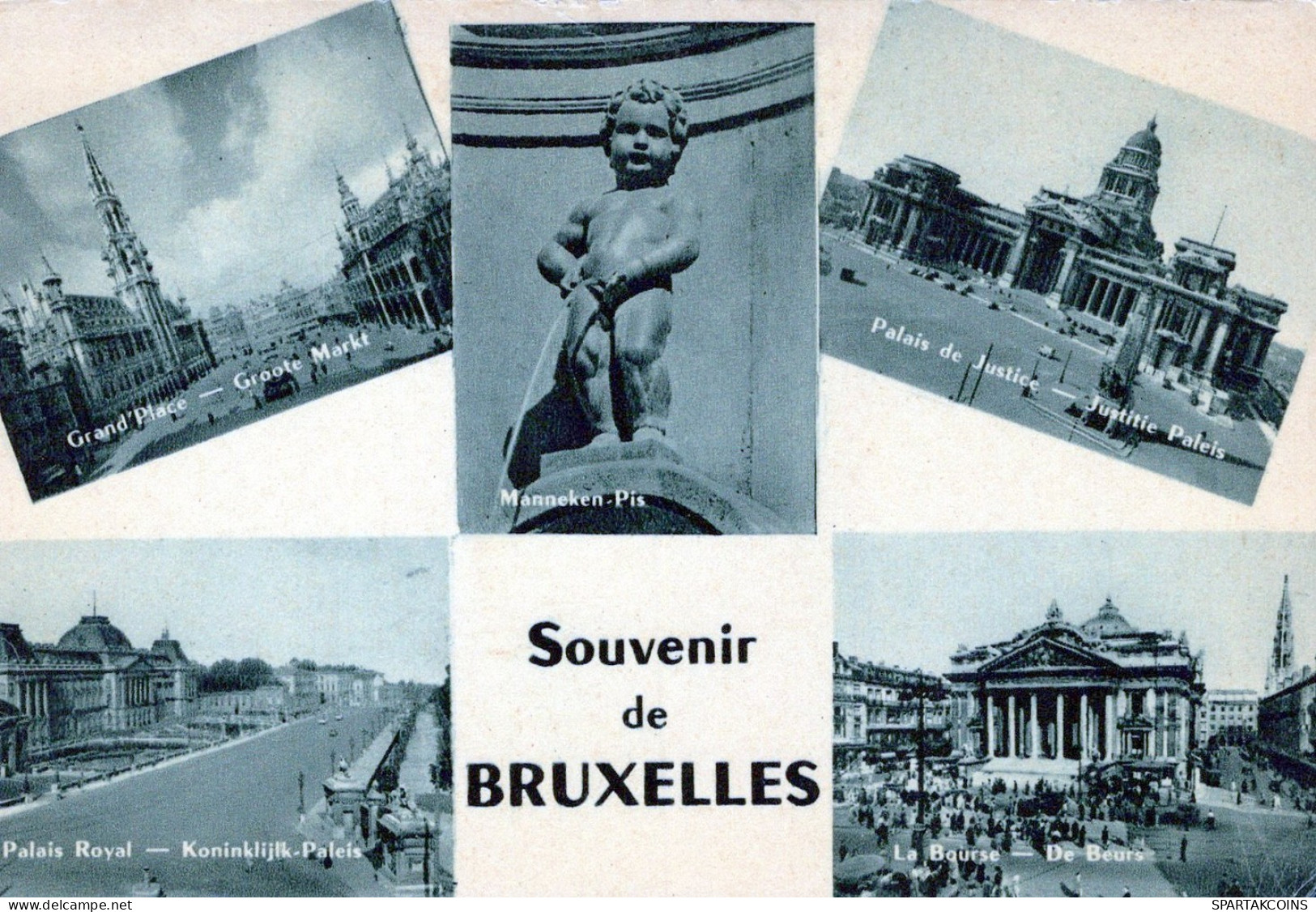 BELGIQUE BRUXELLES Carte Postale CPA #PAD893.FR - Bruxelles-ville