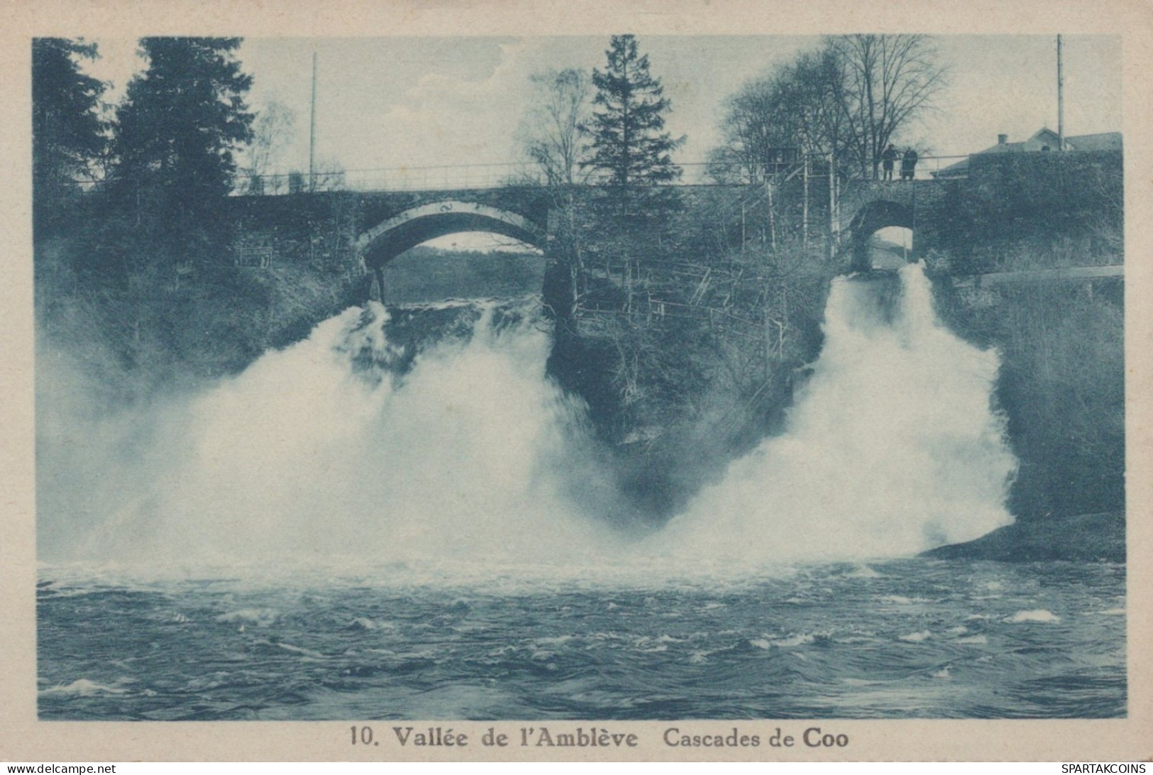 BELGIQUE CASCADE DE COO Province De Liège Carte Postale CPA Unposted #PAD054.FR - Stavelot